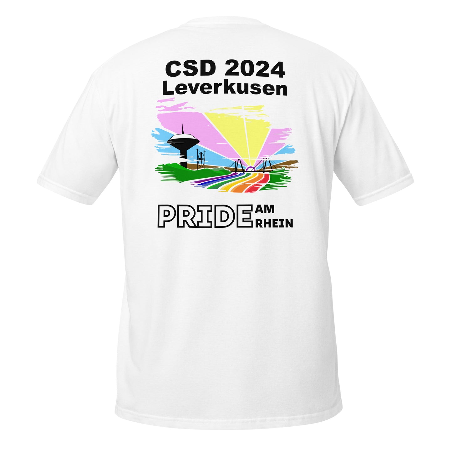 Kurzärmeliges Unisex-T-Shirt
